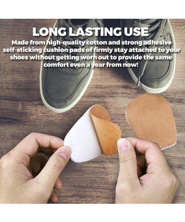 Felt Tongue Pads Cushion for Shoes - Large Size (3 Pair) - Comfortable Shoe Inserts - Buy Online on GoSupps.com