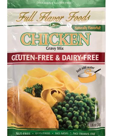 Chicken Gravy Mix - Gluten Free, MSG Free, Non Dairy, Nut Free - 3 Packages, 1.06 oz each 1.06 Ounce (Pack of 3)