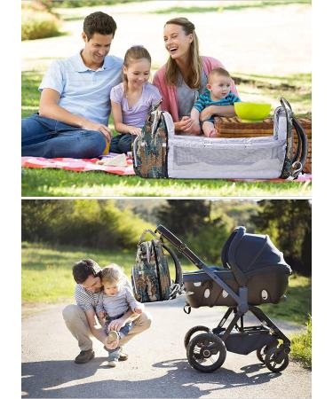 Buy SndMor Wrap Bag Backpack - Multifunctional Diaper Bag with Bed Function & Stroller Hook - Desert Camouflage for Moms & Dads - International Shipping Available - Buy Online on GoSupps.com