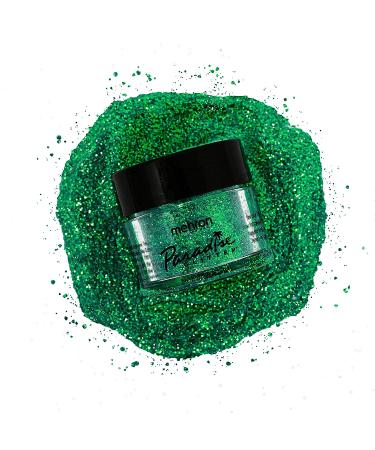 Mehron Paradise AQ Glitter (0.25 oz) - Green Sparkle | Long-lasting Makeup - Buy Online on GoSupps.com