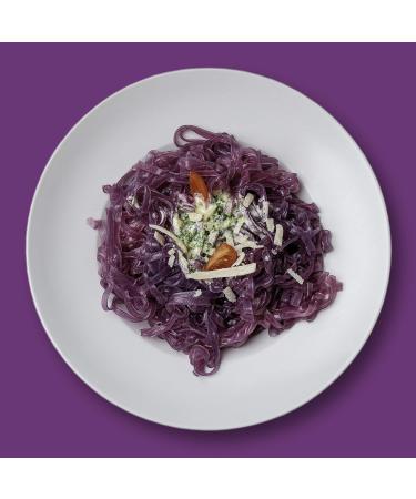 Just Taste Be different JUST TASTE Lilac Sweet Potato Fettuccine Pot The new organic plant-based pasta 250 g - Buy Online on GoSupps.com