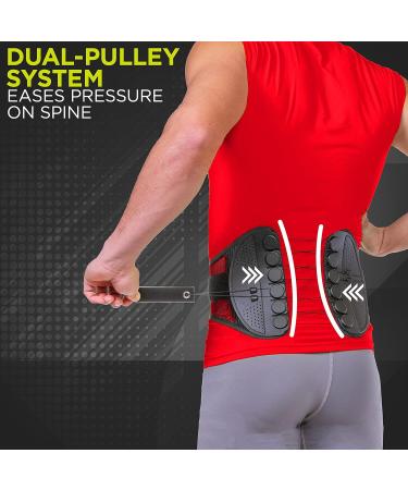 BraceAbility Spine Sport Back Brace for Athletic Men and Women - Lumbar Support for Active Lifestyle - Medium - Buy Online on GoSupps.com