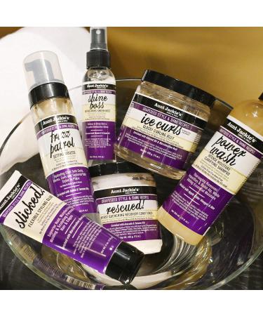 Aunt Jackie's Grapeseed Rescued Conditioner 426g - Deep Moisturizing Hair Care for All Hair Types | International Shipping Available - Buy Online on GoSupps.com