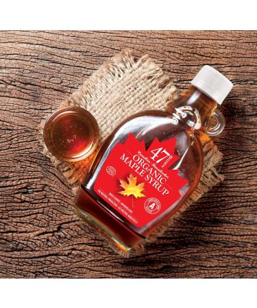 47 North Canadian Bio Maple Syrup Set - Organic Grade A Amber Gluten-Free Vegan - 750g (3x250g) for Pancakes & More - Buy Online on GoSupps.com