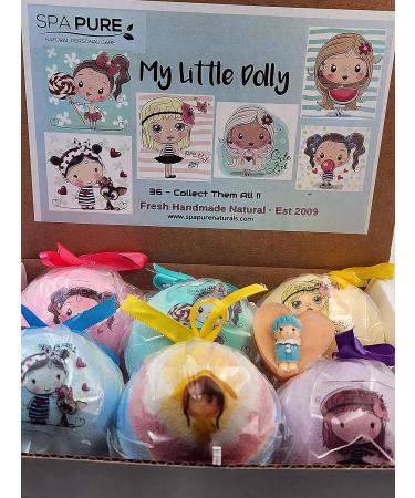 My Little Dolly Bath Bomb Fizzies with Surprise Toy - Natural Ingredients - USA Made - Buy Online on GoSupps.com