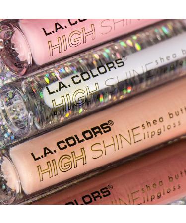 L.A. Colors High Shine Shea Butter Lip Gloss Dollface - 0.14 Ounce (Pack of 1) - Buy Online on GoSupps.com