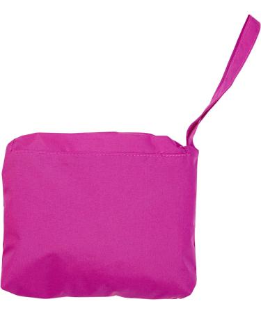 Blueberry Pet Lightweight Packable Dog Rain Poncho 16 inch - Cerise Pink with Reflective Safety Tapes - Buy Online on GoSupps.com