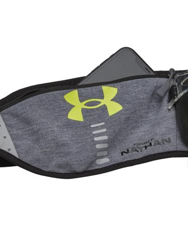 Under Armour Sonic Solo Flask Belt - Grey/Hi Vis Yellow - Buy Online on GoSupps.com