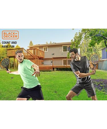 BLACK+DECKER Bug Zapper Fly Swatter Electric - Indoor & Outdoor Fly Zapper with Counter - Heavy Duty Pest Control for Flies, Mosquitoes, Gnats - Buy Online on GoSupps.com