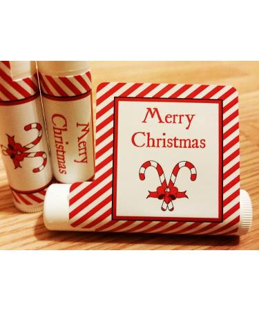 12 Holiday Peppermint Stick Lip Balm - Perfect Christmas Party Favors & Stocking Stuffers - Buy Online on GoSupps.com