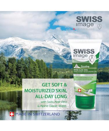 Swiss Image Soothe Swiss Aloe Vera Hand & Body Gel 75ml Green - Buy Online on GoSupps.com