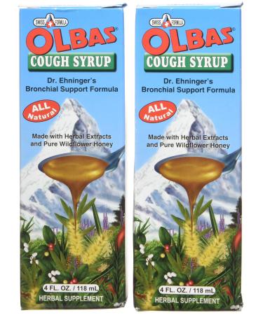 Olbas Therapeutic Cough Syrup Honey & Herbs 4 fl oz (118 ml)