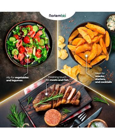  Nortembio Nortembio Pink Himalayan Salt 4 x 200g. Extra fine grain (0.5-1 mm). 100% natural salt rich in minerals. Healthy cooking. Unrefined. No preservatives. Made in Punjab Pakistan. - Buy Online on GoSupps.com