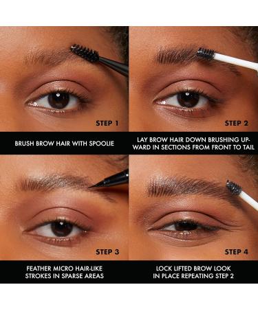 Nyx Professional Makeup Brow Glue & Epic Ink Liner Bundle - Laminate Brows Waterproof Vegan Shade 01 - Buy Online on GoSupps.com