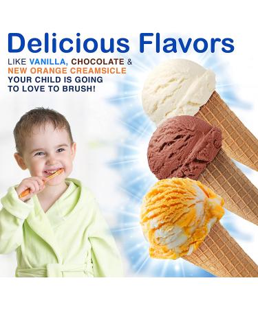 Tanners Tasty Paste Vanilla Bling - Kids Anticavity Fluoride Toothpaste 4.2 oz - Buy Online on GoSupps.com