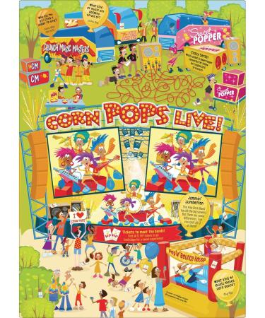 Kellogg's Corn Pops C r ales pour petit-d jeuner 8 vitamines et min raux collations pour enfants taille g ante originale bo te de 640 7 g (1 bo te) - Buy Online on GoSupps.com