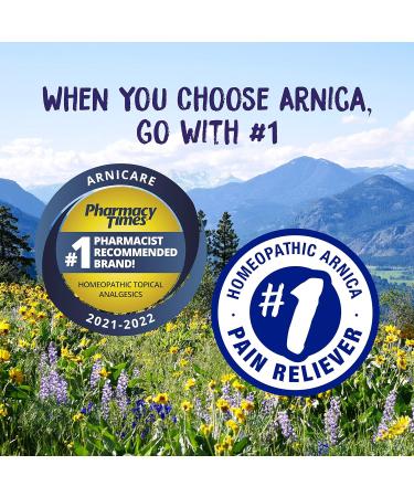 Boiron Arnicare Gel and Arnica 30c Value Pack for Pain Relief - 2.6 oz Gel + 80 Pellet Tube | Muscle Soreness, Swelling, Bruising & Injury Relief - Buy Online on GoSupps.com