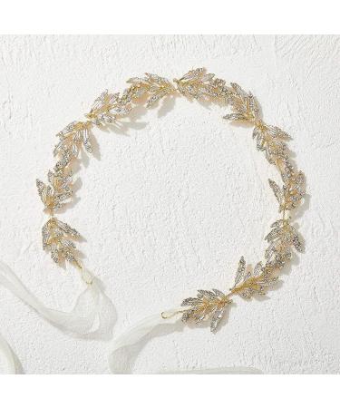 SWEETV Flower Girl Headpiece - Gold Crystal Hair Band for Wedding, Birthday Party & Photography | Princess Hair Accessories for Toddlers & Little Girls - Buy Online on GoSupps.com