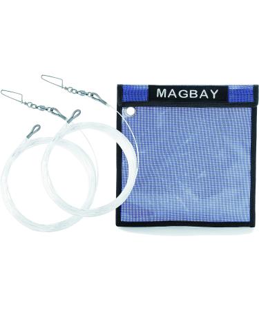 MagBay Lures Superior Wahoo Shock Leader 250 lbs - 2 Pack with Bag | Heavy-duty Fishing Gear - Buy Online on GoSupps.com