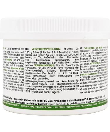 Pharmaceutical Grade Calcium Carbonate Powder - 1lb (454g) | Highest Purity Limestone | Heiltropfen Lime 454g - Buy Online on GoSupps.com