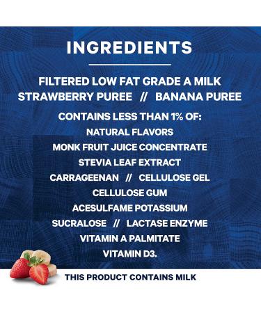 Fairlife Core Power 26g Protein Milk Shakes - Strawberry Banana - 14 Fl Oz (Pack of 12) - Buy Online on GoSupps.com