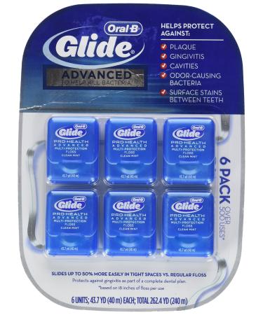 Oral-B Glide Pro-Health Advanced Floss, 6 Count (Pack of 1)