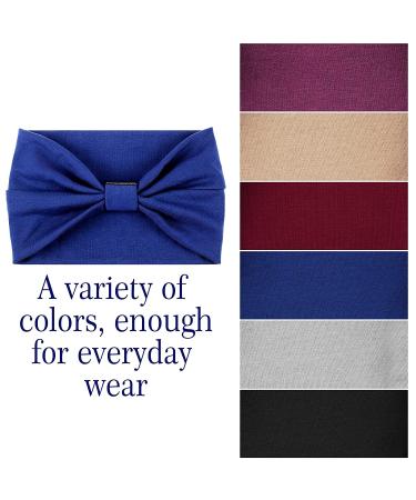 African Headbands Set - 6 Multicolor Knotted Hairbands for Women & Girls - Buy Online on GoSupps.com