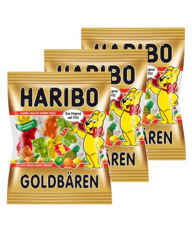 Haribo Goldbaren ( Gold Bears ) Original German -3 Pack x 200g