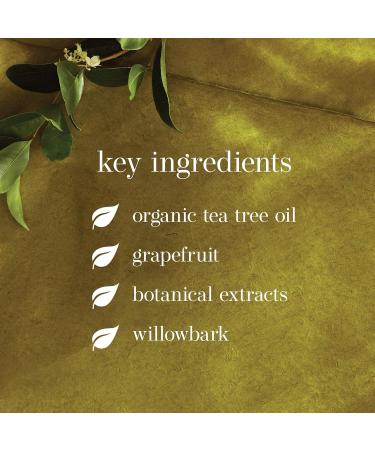 Purifying Face Wash with Organic Tea Tree Oil - Gentle Cleansing & Acne Treatment 4.2 fl oz | International Shipping Available - Buy Online on GoSupps.com