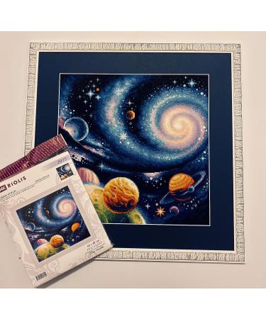 RIOLIS Other Worlds Cross Stitch Kit 15.75x15.75 - 14 Count - Buy Online on GoSupps.com