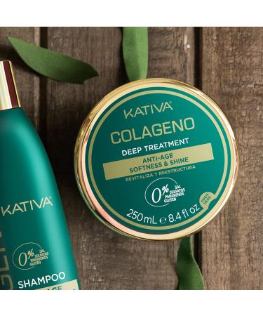 Buy Kativa Colageno Hair Mask 250ml - Nourish & Repair Hair | Free International Shipping - Buy Online on GoSupps.com