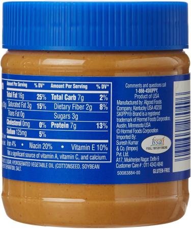  SKIPPY Skippy Crispy Peanut Butter - 340g - Buy Online on GoSupps.com