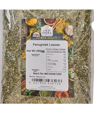 Old India Fenugreek Leaves 250g - Premium Quality (Pack of 1) - Buy Online on GoSupps.com