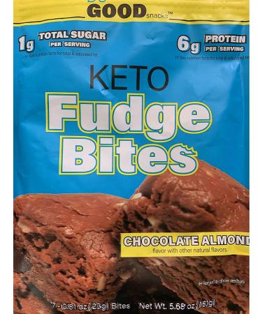 Keto Fudge Bites - Low-Carb Chocolate Snacks | Non GMO, Gluten Free, Paleo & Keto Friendly (7 Bites) - Includes Bonus EBOOK - Buy Online on GoSupps.com