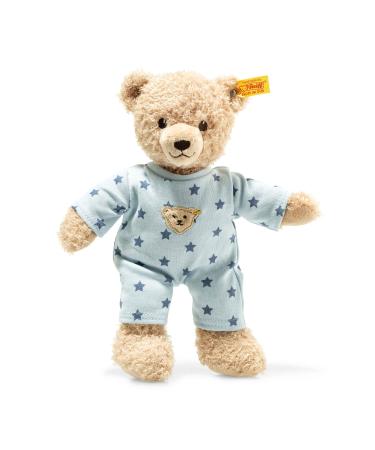Steiff 241642 Teddy Bear boy Baby with Pyjama Stars Beige/Blue 25