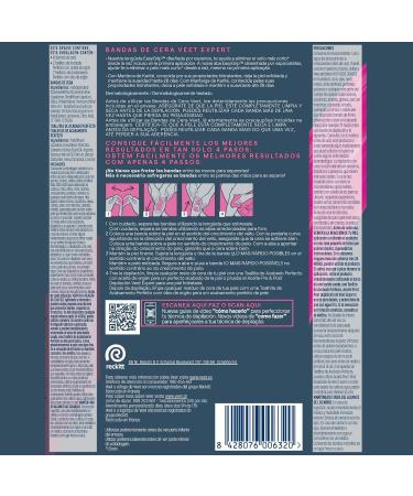 Veet Expert Body Wax Strips For Normal Skin - 16 Count - Buy Online on GoSupps.com