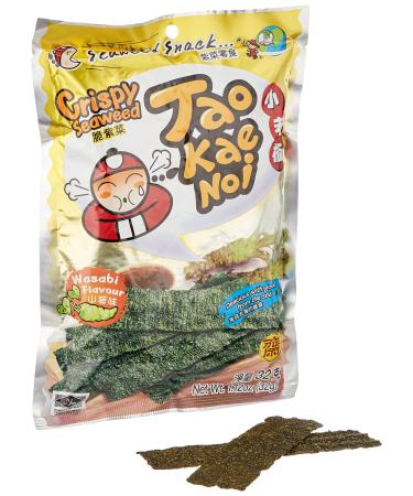 Tao Kae Noi Crispy Seaweed Snack Wasabi crispy seaweed snack with wasabi flavour 32 g 32 g (1 pack) Wasabi - Buy Online on GoSupps.com