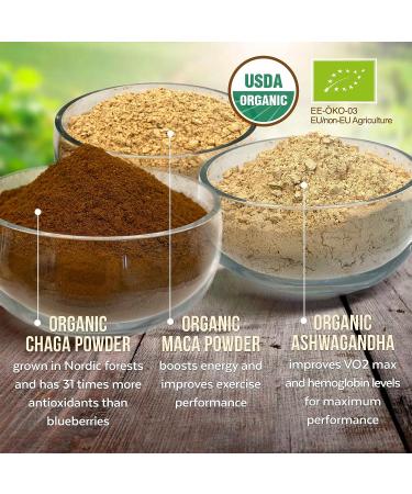 Numami Organic Detox Energy Powder for Smoothies - Ultimate Metabolism Boost & Energy, Caffeine-Free - Buy Online on GoSupps.com