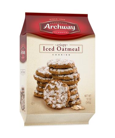 Archway Homestyle Cookies Crispy Bites Iced Oatmeal - Delicious Crunchy Treats - Buy Online on GoSupps.com