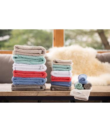 Poyet Motte Made In France French Terry Cloth Bath Sheet - Blue | High-Quality Absorbent Towel - Buy Online on GoSupps.com