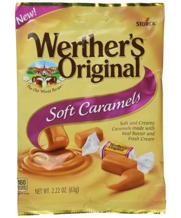 Werther's Original Werther's Original New Soft Caramels 63 g (6 Pack)