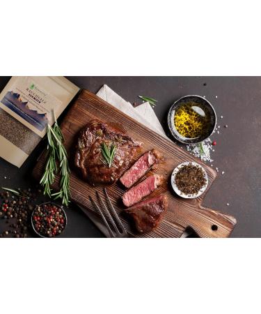 Gourmetia Smoked Salt Fine & Coarse 900g - Natural Cold Smoked Sea Salt for Gourmet Cooking - Buy Online on GoSupps.com