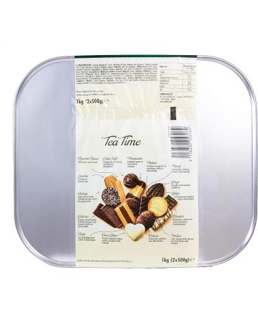 Delacre 5xSpecial Edition Christmas Tea Time Pack Biscuit Mix (5x1000g metal box) - Buy Online on GoSupps.com