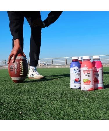 Hylux Mixed Bottle Water Case of 8 - Electrolyte Drinks for Fast Hydration - Refreshing Antioxidant Drink with Fewer Calories - Buy Online on GoSupps.com