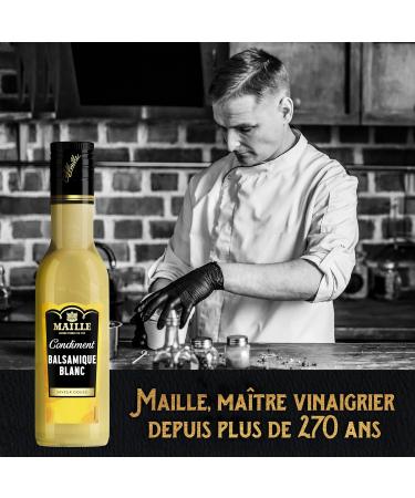 Maille White Balsamic Condiment 25 cl - Pack of 3 - Buy Online on GoSupps.com
