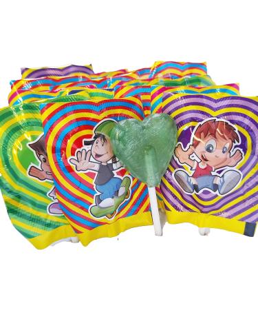  Woogie Woogie Herzlollys Heart Shaped Dummies in Various Flavours 110g - Buy Online on GoSupps.com