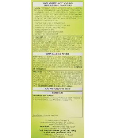 Garnier Nutrisse Ultra Color PL1 Lightest Platinum Coconut Hair Dye - 1 Count - Buy Online on GoSupps.com