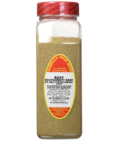 Marshalls Creek Spices Vegetarian Soup Gravy Base Seasoning Beef XL Size 20 Ounce