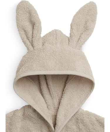 Jollein Baby Bathrobe 1-2 Years - Ash Green & Beige | Soft & Cozy International Shipping - Buy Online on GoSupps.com
