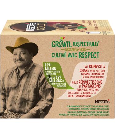 Nescafe Gold Dark Roast Roast & Ground Coffee Capsules 30x9g - Buy Online on GoSupps.com